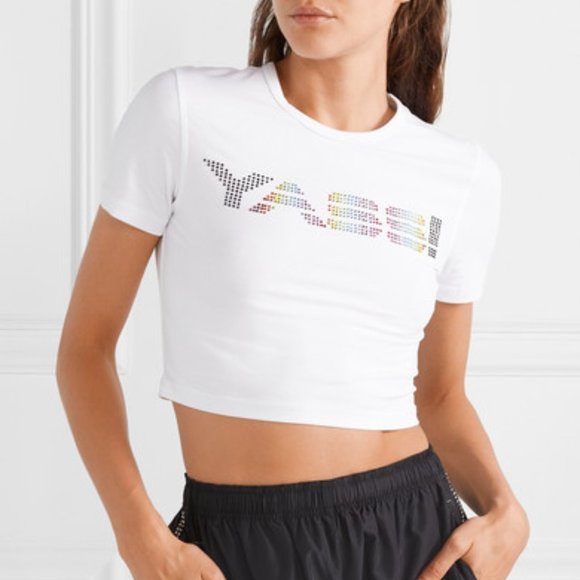 Adam Selman Cropped BBT Yass Baby Tee XLarge 12-14 - Picture 1 of 6